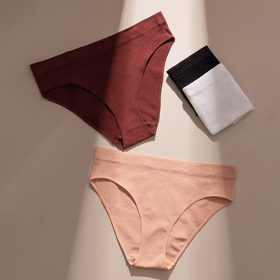 S-Shaper Women Comfy Breathable Menstrual Period Cotton Leak-Proof Underwear Briefs